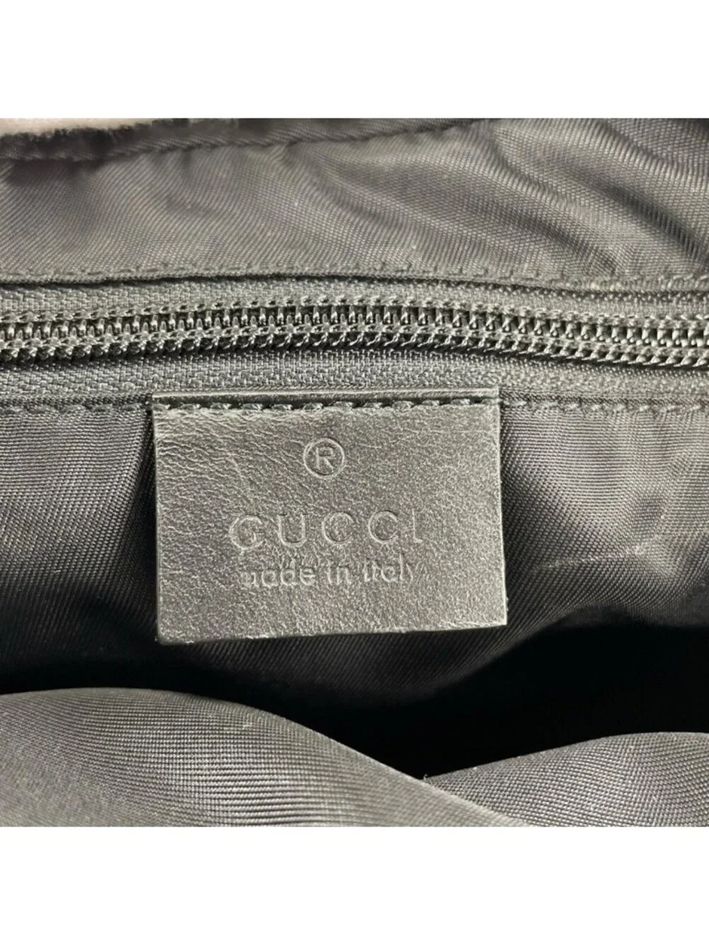 Gucci Clutch GG Supreme Black Silver